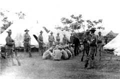 Filipino prisoners captured by the Americans at Nasugbu