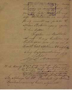 Malvar letter to Aguinaldo