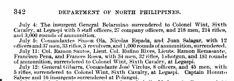 Ola Surrenders with Belarmino