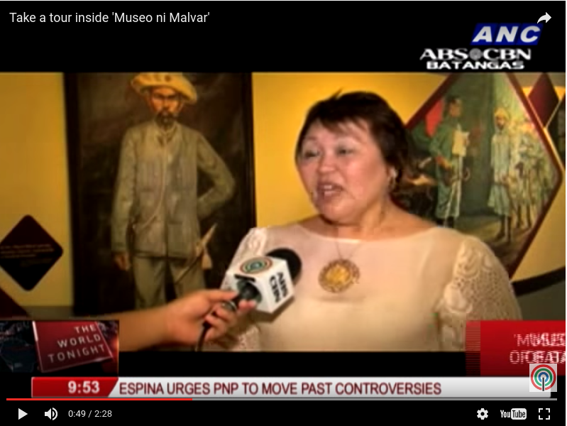 Miguel Malvar Museum Video